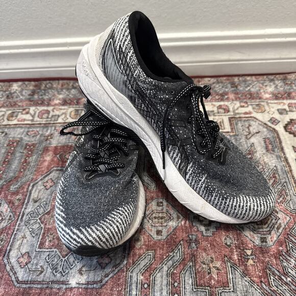 Asics GT-2000 10 10128045 Running Shoes Women Size 9.5 Black White - Picture 1 of 8